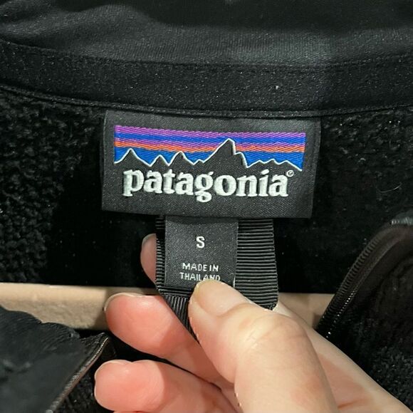 Patagonia Better Sweater Happy Black Small - Picture 4 of 7